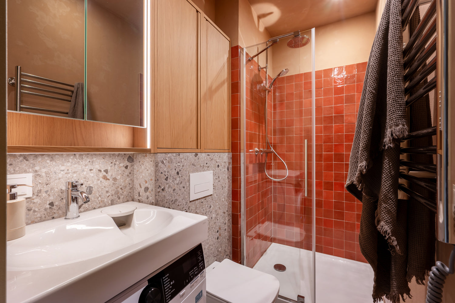 Bathroom Design with Limewash Paint