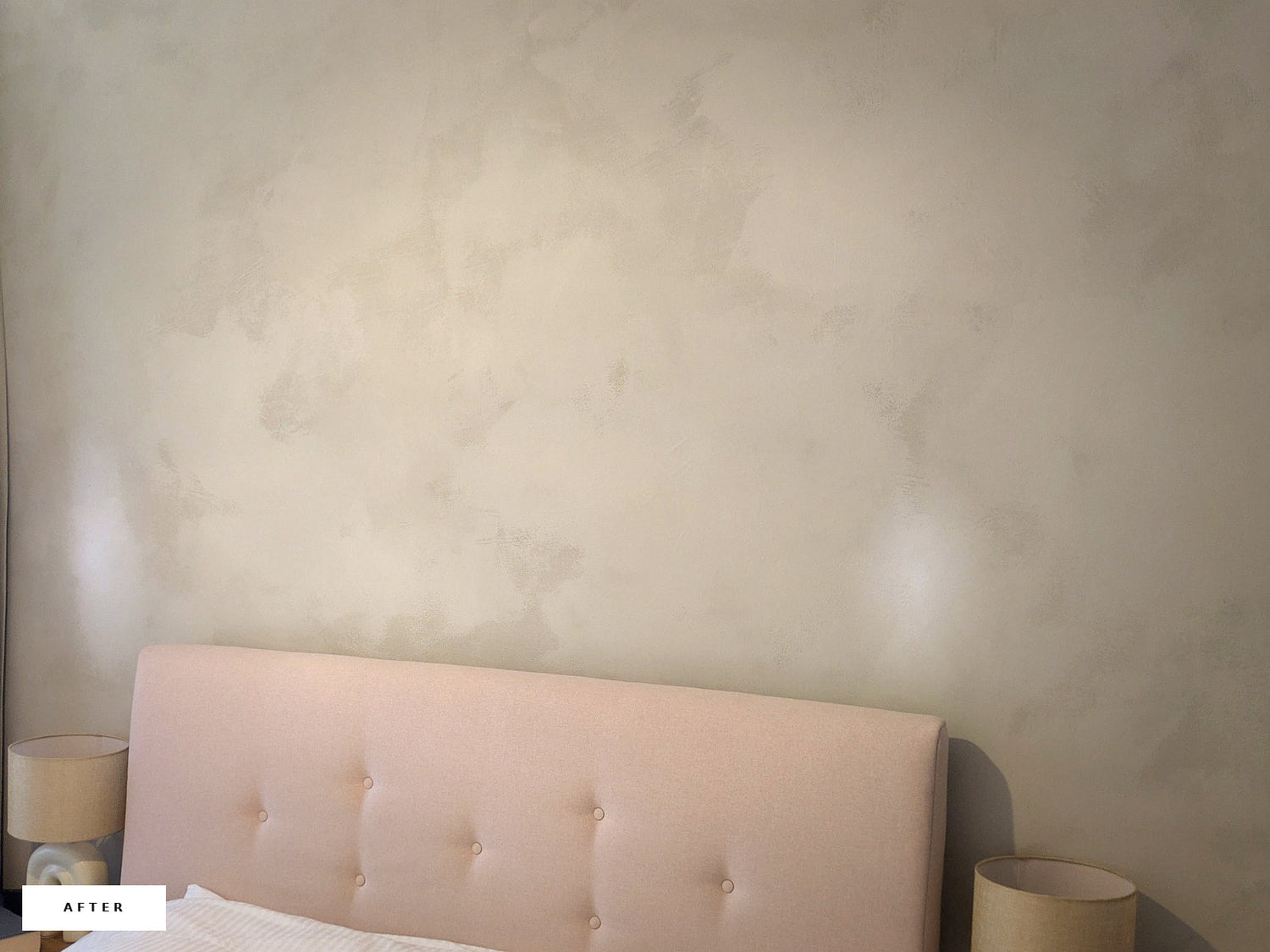 Before & After: How a DIY Limewash Wall Turned a Bedroom Into a Sanctuary