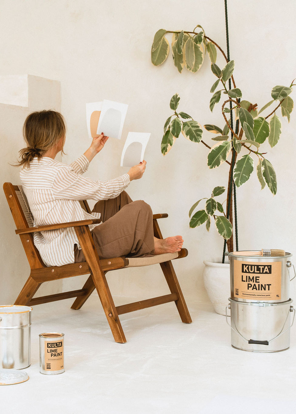 Kulta Limewash paint