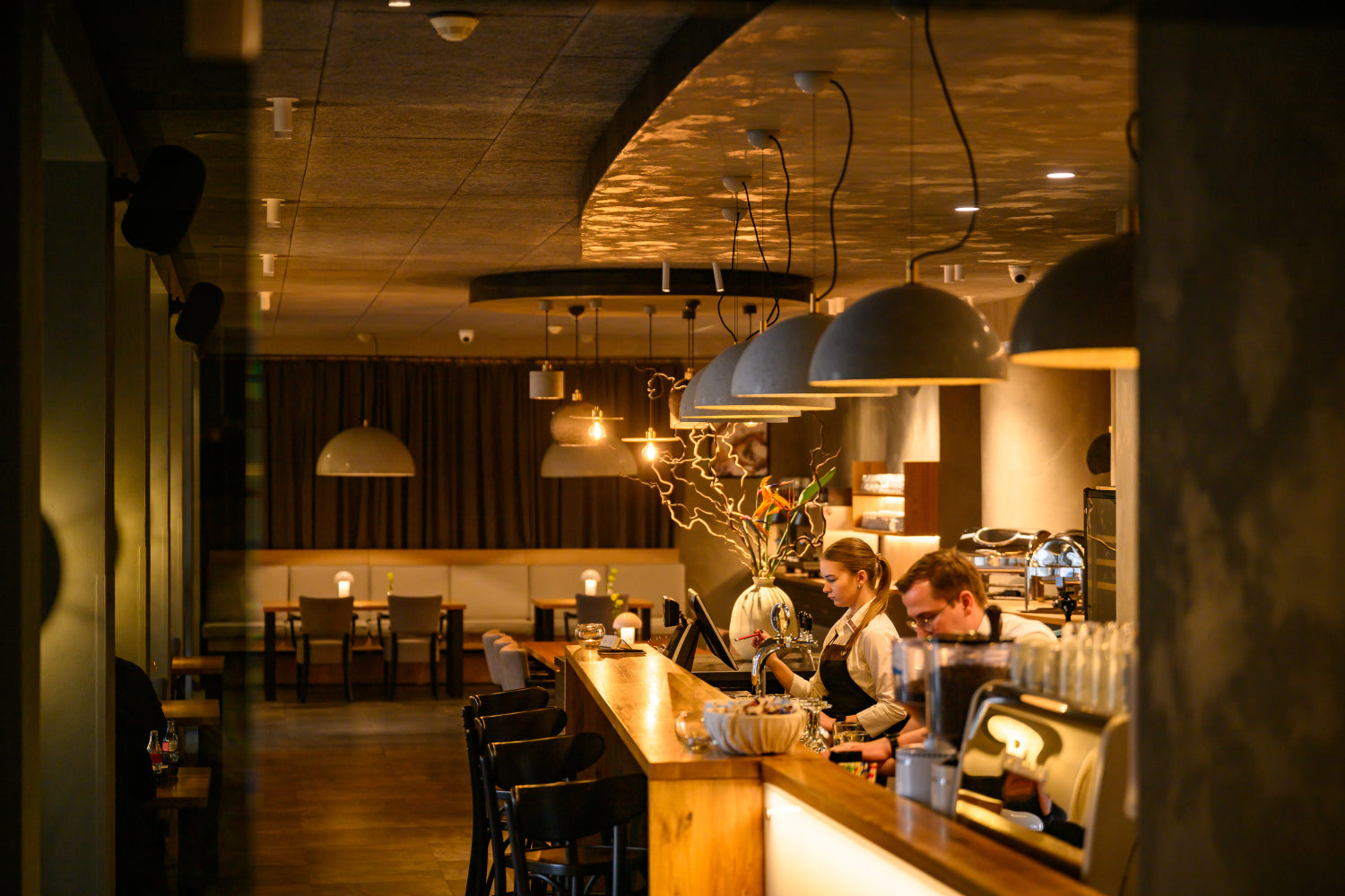 Interior wall painted with KULTA Limewash Paint, showcasing its natural, environmentally friendly matte texture.