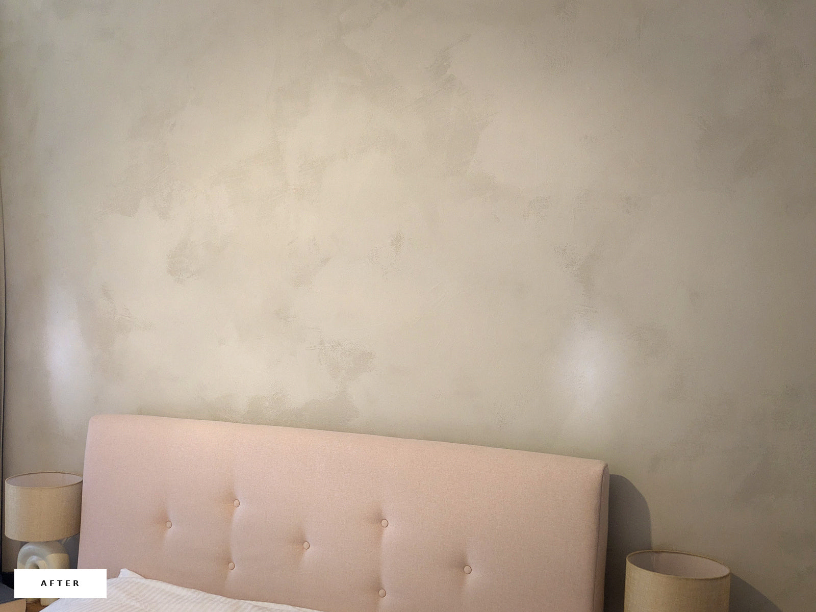 Before & After: How a DIY Limewash Wall Turned a Bedroom Into a Sanctuary