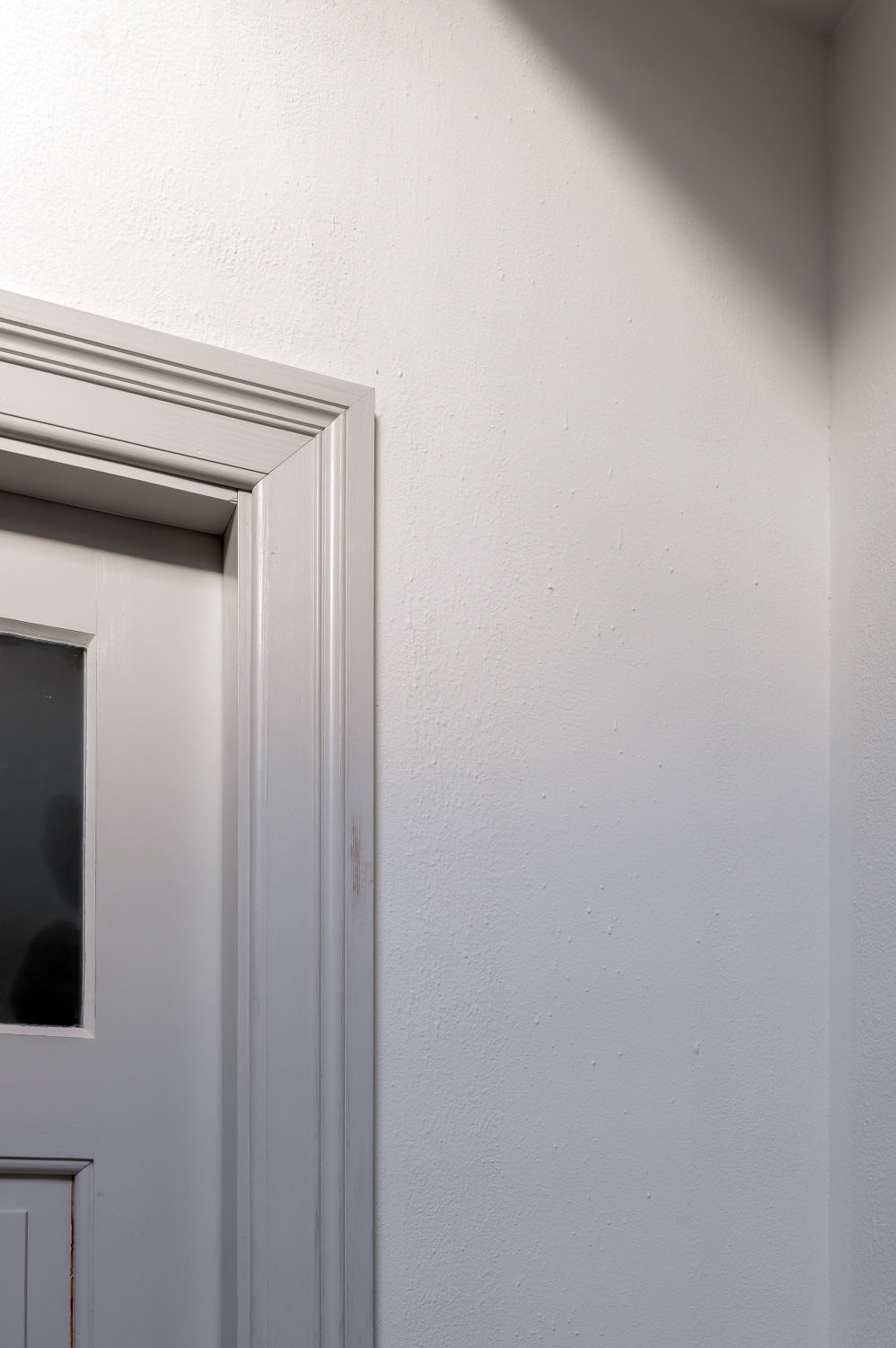 Home studio painted with KULTA Limewash Paint, an environmentally friendly mineral paint with a soft matte texture.