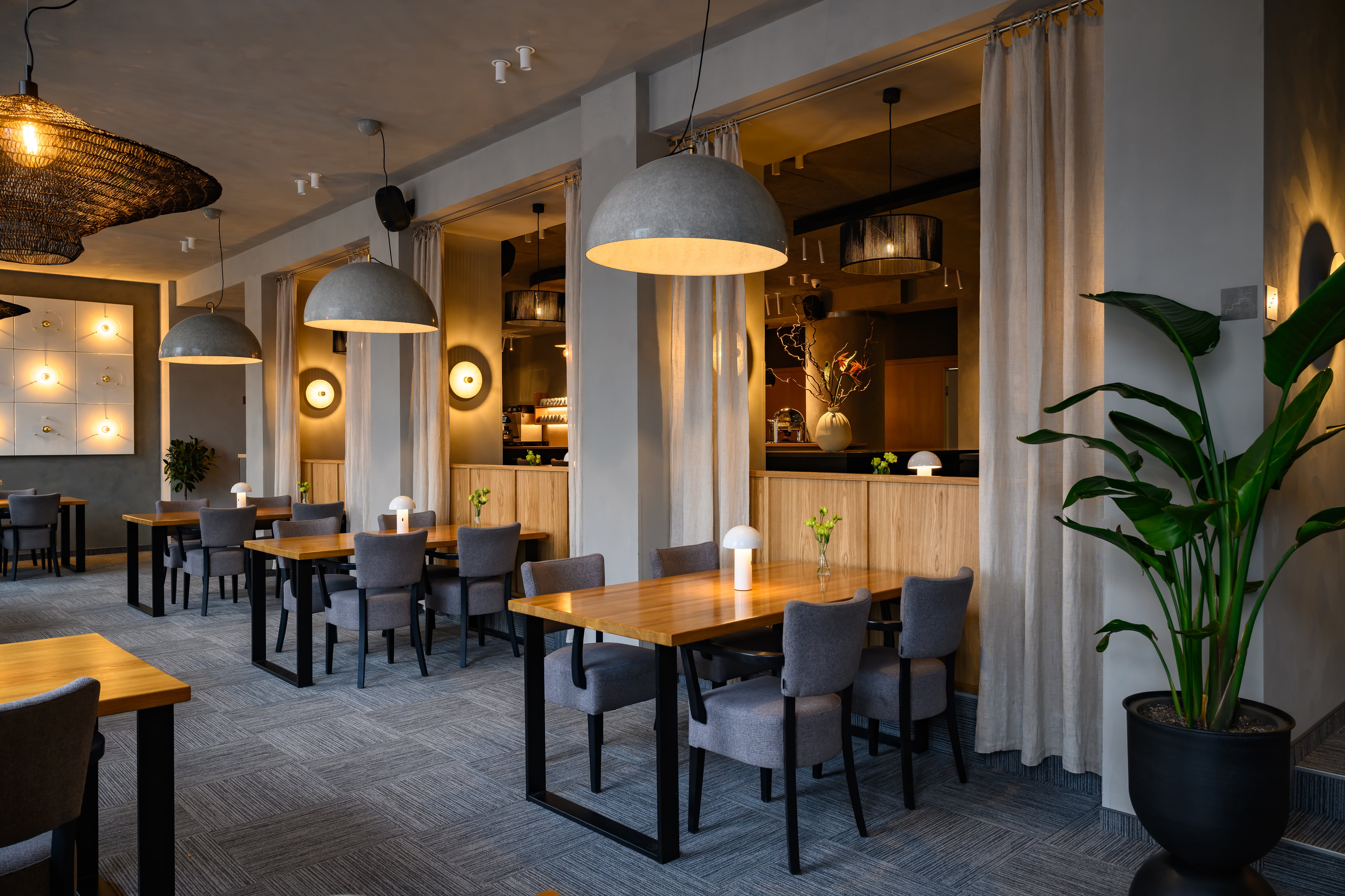 Interior wall painted with KULTA Limewash Paint, showcasing its natural, environmentally friendly matte texture.